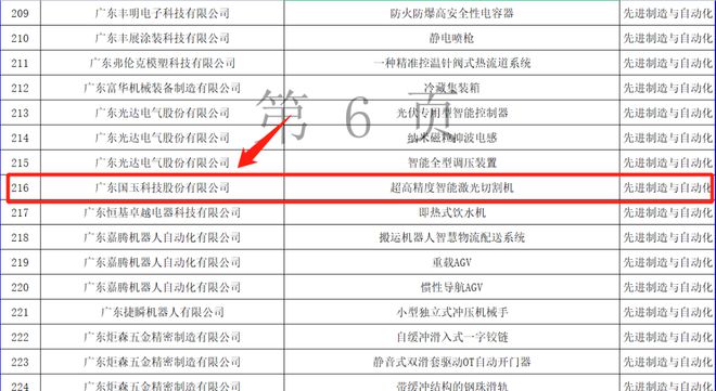 国玉科技偏光片激光切割机荣获“高新技术产品”称号(图3)
