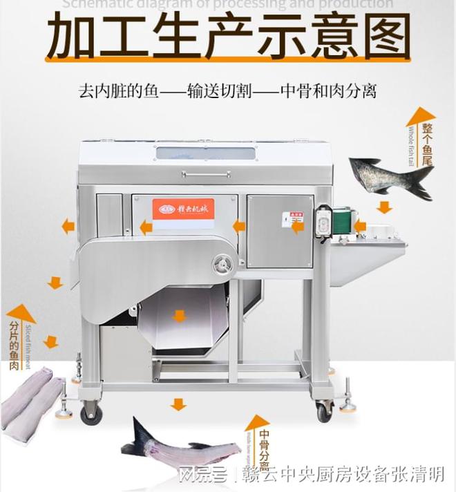 大型鱼丸加工设备全自动鱼类水产深加工机器(图4)