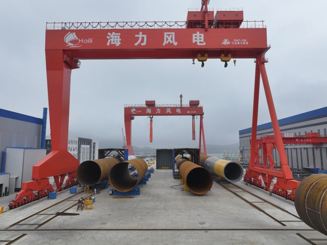 海上风力发电基桩“定海神针”这样造就！