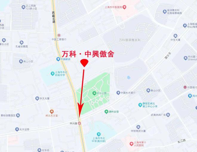 万科中興傲舍万科上海重磅项目静安中興傲舍售楼处热线(图2)