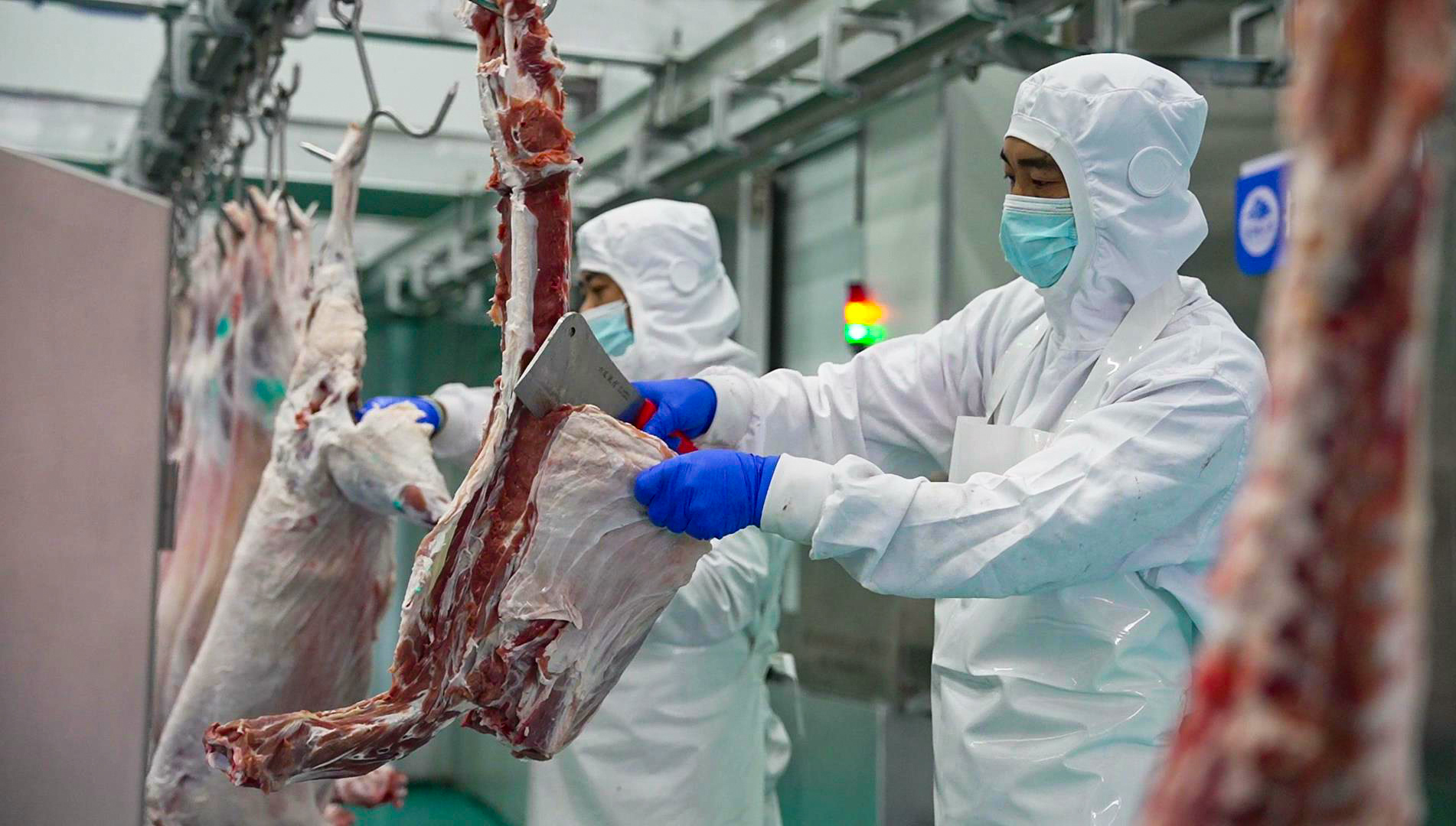 博州首家羊肉精深加工企业正式投产