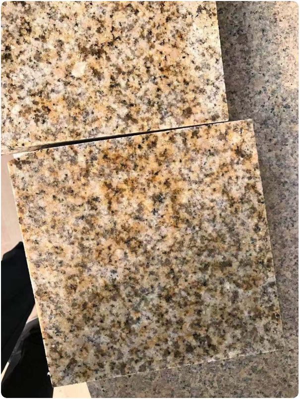 黄锈石生产加工荔枝面光面厂家批发(图8)