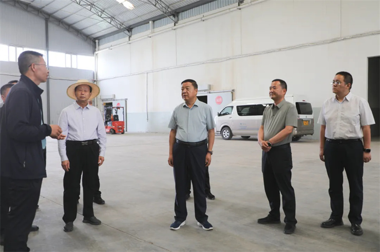 张龙在新坝镇调研
