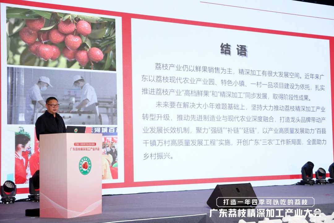 广东荔枝精深加工产业大会在广州举行(图1)