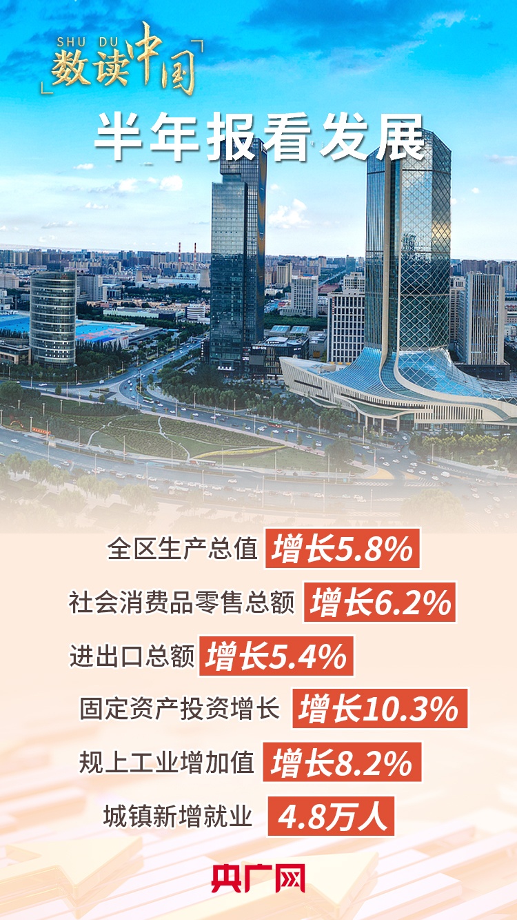 半年报看发展丨宁夏：增速拔头筹绿意满塞上(图1)