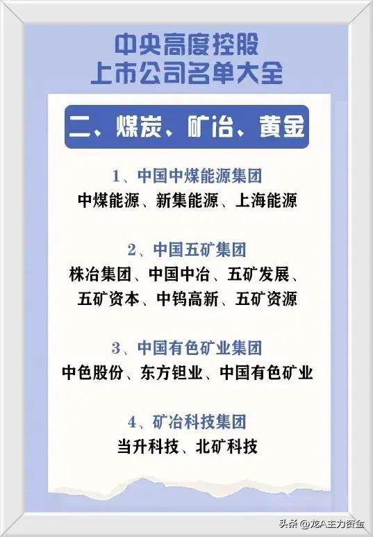 算力硬件+PCB全产业链+油气开采+稀土永磁龙头+央企名单大汇总(图10)