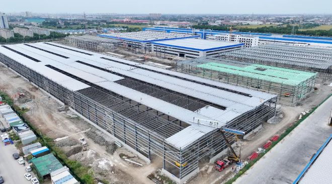 项目靖江开发区青山产业园项目建设“热力”不减(图3)