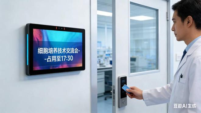 性价比之王！触拓133寸会议预约屏模块化定制一台顶多台(图3)