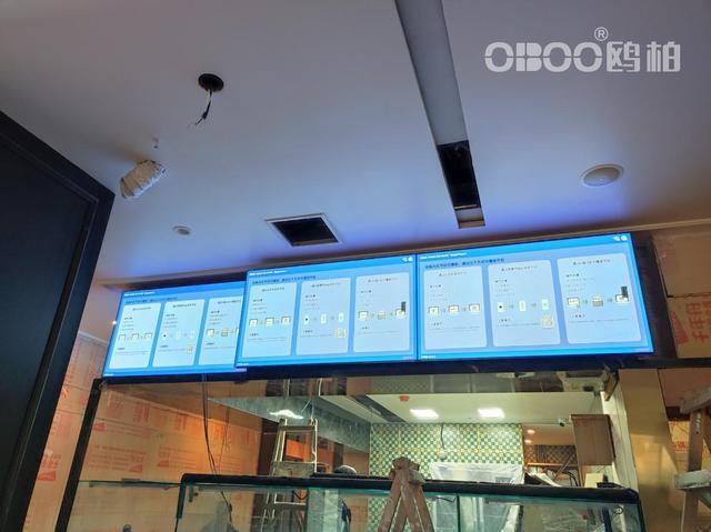 OBOO鸥柏丨55英寸26mm高亮度单元互动拼接屏工程案例优势(图5)