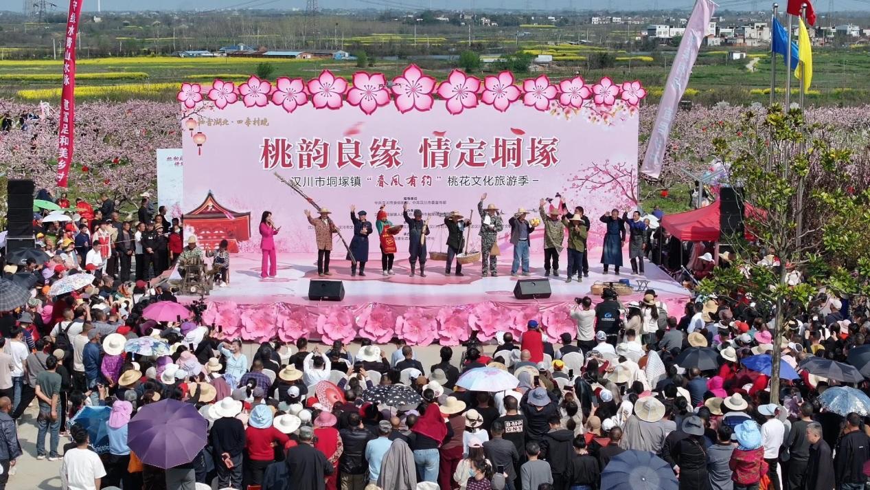 以桃为媒以旅兴乡——汉川市垌塚镇桃花文化旅游季启幕