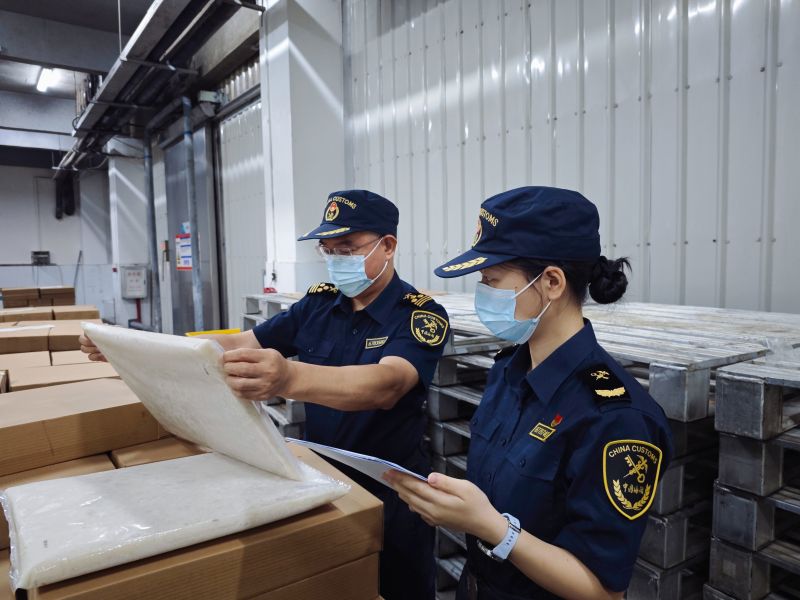“茂”足干劲海关助推特色水果深加工产品出口“加速跑”(图2)
