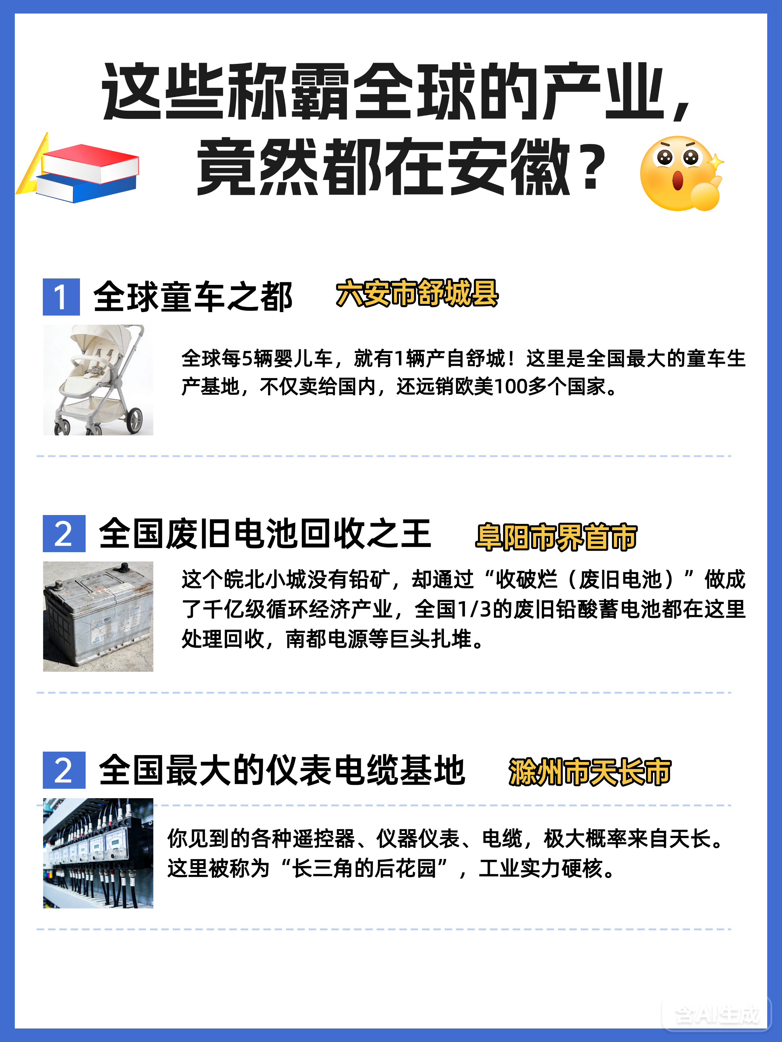 这些称霸全球的产业竟然都在安徽？