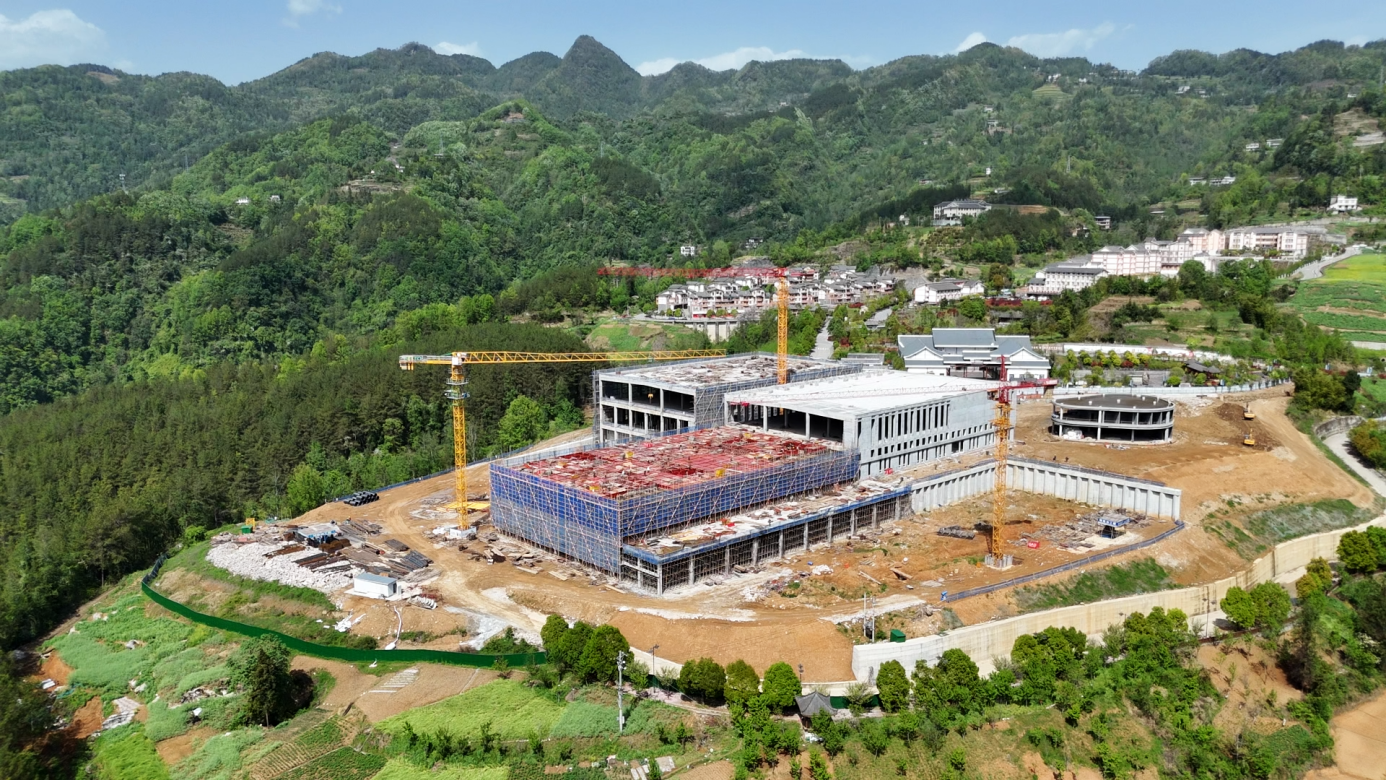 巴中南江农产品精深加工产业园冲刺攻坚